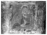 Massafra. Chiesa rupestre di S. Maria la Greca o Madonna della Greca, affresco
